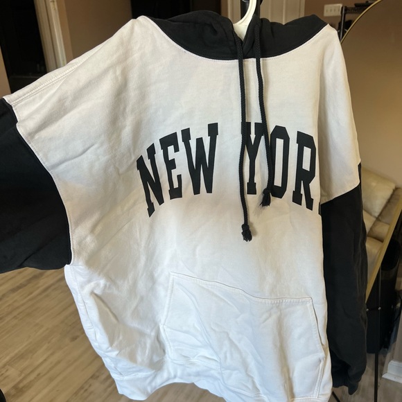 Brandy Melville Other - John Galt Black and White New York Hoodie